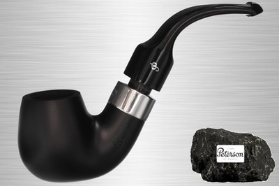 PETERSON PPP Deluxe System Black 20S PL Bent Classic Lippenbiss Mundstück 9mm