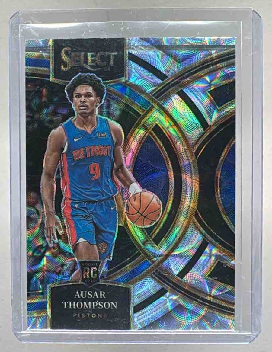 Ausar Thompson 2023 Panini Select #128 Scope Prizm RC Premier Level