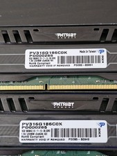 Patriot Viper 3 Black Mamba 16GB 2 x 8GB PC3-12800 DDR3-1600 Memory...