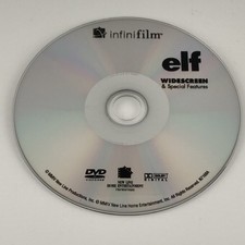 Elf (2003) Widescreen - DVD Disc Only - No Case - No Tracking