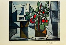 Pablo Picasso Hand-Signed Original Print With COA and +$3,500 USD Appraisal.