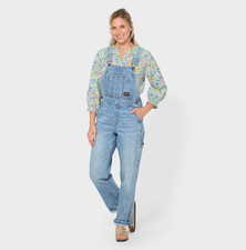 DULUTH Women's Duluth Heritage Denim Overall Medium Light Wash