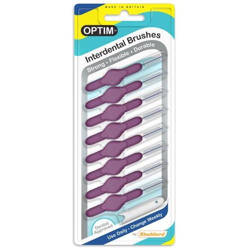 Stoddard Purple Standard Interdental Brush - Pack Of 8 - Image 3