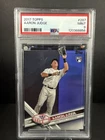 Topps 2017 Aaron Judge Rookie Card #287 Fielding PSA 9 New York Yankees
