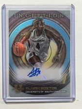 2022-23 Bowman University Inception Aliyah Boston Auto #BIA-ABN South Carolina