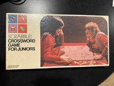 Selchow & Righter Scrabble Crossword Game for Juniors 1975 Edition, NEW-Sealed