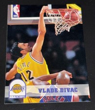 Nice 1993 VLADE DIVAC  SkyBox Basketball Card  # 106 Made in USA