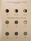 Lot of 38 1859-1909 Indian Head Cents in Dansco Album IHC 1c Penny