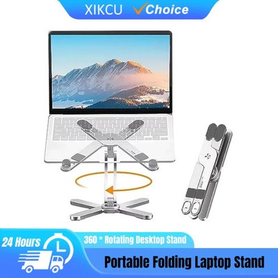 Drehbarer Laptop-Ständer Klappbar Aluminium Universal Tragbar