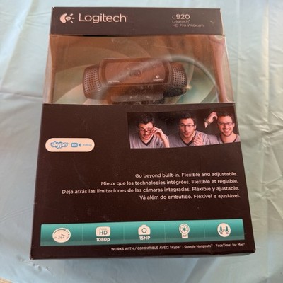 Logitech C920 HD Pro Webcam 1080P Camera - NEW IN BOX Black