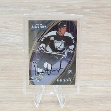 2002-03 Fleer Legacy Dave Andreychuk Autographed Hockey Card Tampa Bay COA