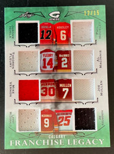 2016 Leaf Genesis Franchise Legacy #FL-01 Calgary 12/15 Fleury Iginla MacInnes +