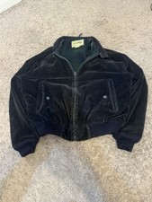 1980s LLbean Vintage Made In USA Curdory Jacket with Flannel Lining