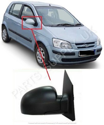 Neu Aftermarket Hyundai Getz 2002-2005 Elektrischer Außenspiegel Rechts LHD