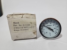 Marsh L11105 Thermometer 250 deg F