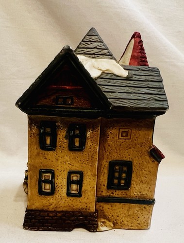 Mervyn's Village Square 1993 5 piezas miniatura iluminada casas de Navidad - caja original - Imagen 8 de 22