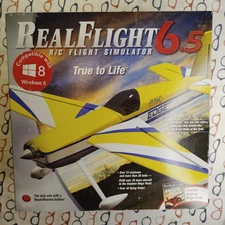 RealFlight R/C Flight Simulator 6.5 2012 PC DVD-ROM Complete Copy w/ Controller