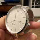 kate spade 0846 Metro Women's Quartz Silver Dial Gray Leather Date Watch — photo 2