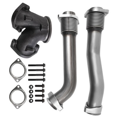 Turbocharger Up Pipe Kit For Ford F250 F350 F450 F550 Super Duty 1999-2003 7.3L