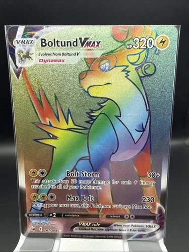 Boltund VMAX (Secret) 267/264 Swsh08: Fusion Strike Holo