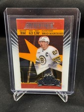 2024-25 Upper Deck Credentials Brad Marchand Acetate Retro Ticket Access #RT-BM
