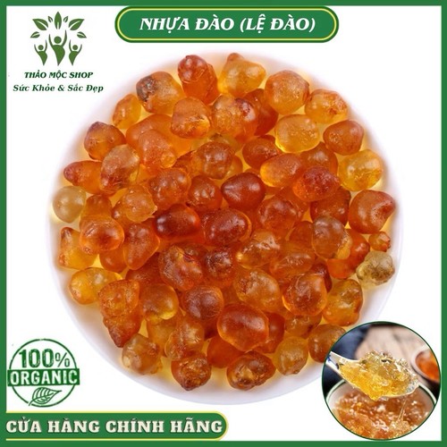 Nhựa Đào Mủ Đào Nhua Dao 100% Bio Pure Wild Dried Peach Gum Resin 100g - Bild 2 von 3