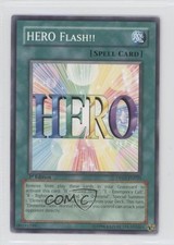 Hero Flash!! 1st Ed. YuGiOh Jaden Yuki 2 Duelist Pack #DP03-EN020 2007
