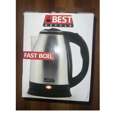 Best Cordless Electric Kettle 2L Stainless Steel 1000W Auto Shut-Off 360 Base