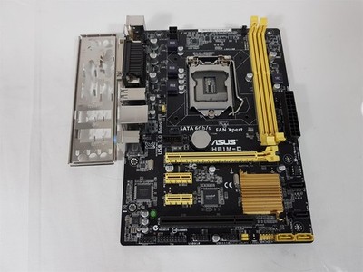 ASUS H81M-C Sockel LGA1150 DDR3 MicroATX Mainboard mit I/O Shield