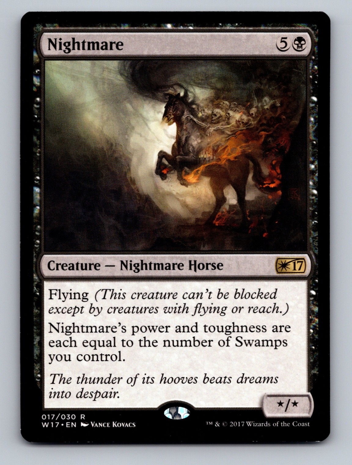 Nightmare R Welcome Deck 2017 17 NM