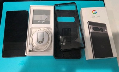 Google Pixel 7 Pro - 256GB - Black - Unlocked - Obsidian