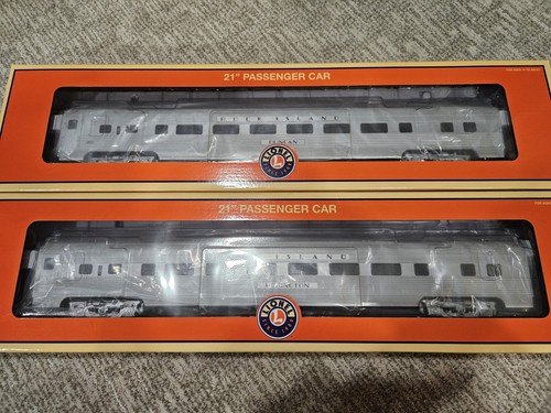 Juego de 2 autos Rock Island Quad Cities Rocket LEGACY pasajeros #2322072 y #2322073 | Condition: New