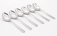 6x WMF Cromargan Koblenz Suppenl&ouml;ffel L&ouml;ffel Besteck aus Edelstahl L&auml;nge 19,5 cm