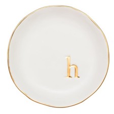 COLLECTIVE HOME - Ceramic Jewelry Tray, Decorative Trinket Dish for Rings H