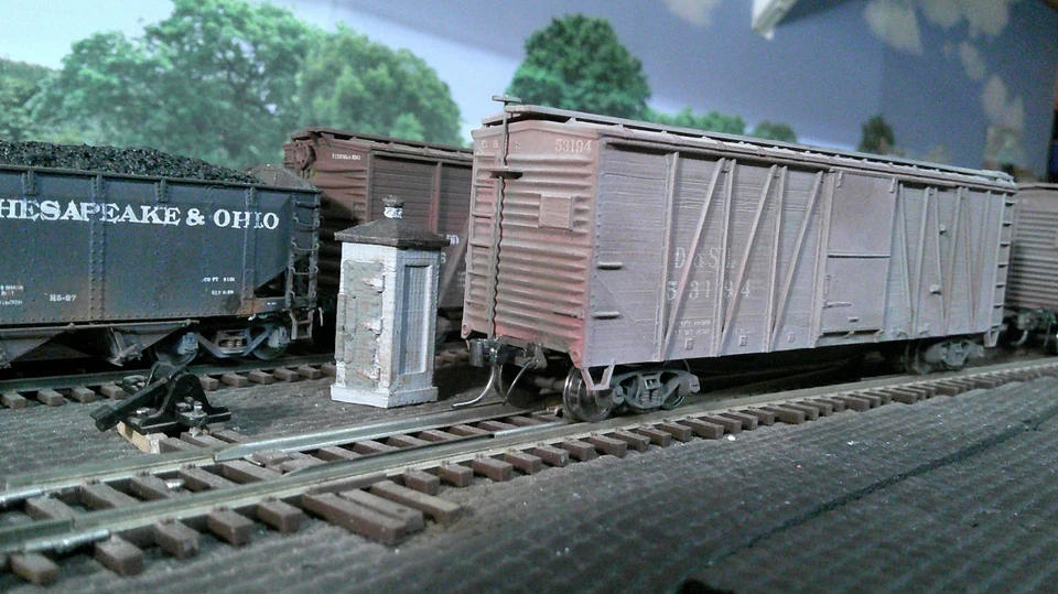 Coche de carga clon escala HO Denver & St. Lake RR 40' USRA ¡PERSONALIZADO! Foto 3 de 4