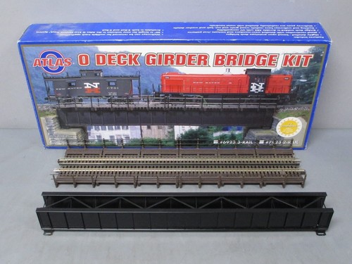 Kit puente viga cubierta calibre O Atlas 6923 (3 rieles) LN/caja | Condition: Used