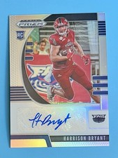 2020 Prizm Draft Picks Harrison Bryant Silver Prizm Auto RC Rookie #176