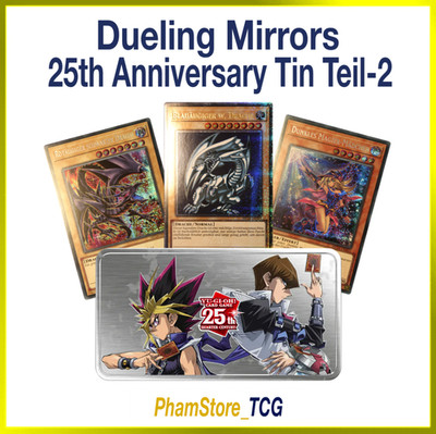 YuGiOh! 25th Anniversary Tin: Dueling Mirrors Teil 2 - Einzelkarten zur Auswahl!