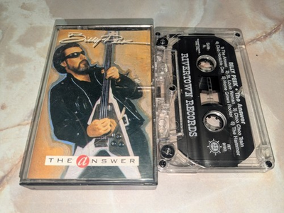 #ad Billy Peek The Answer Cassette Tape 1992 Rivertown Records Blues Rock $12.28