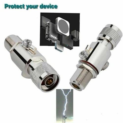 Thunder Arrestor Protector N Male to Female for Helium Miner Hotspot Antenna - Zdjęcie 4 z 10