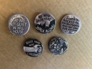 The Haunting 1963 Movie Vintage TCM Pins Set Of 5 Julie Harris