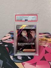 Giovanni's Charisma 197/165 Sv2a: Pokemon Card 151 Holo (Japanese) PSA 10