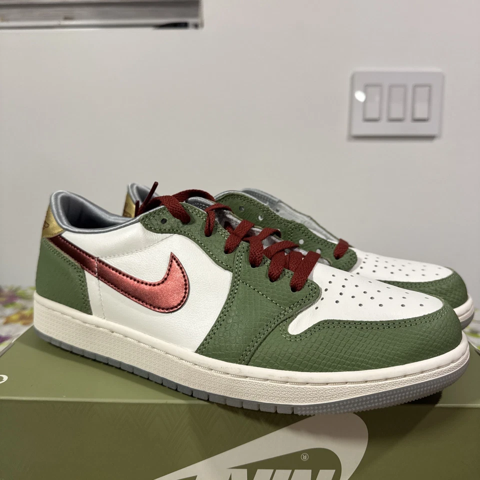 Talla 11 - Air Jordan 1 Retro OG CNY Bajo Año del Dragón FN3727-100 Foto 3 de 4