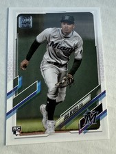 Jose Devers 2021 Topps Update Series #US94 Miami Marlins Rookie Card. rookie card picture