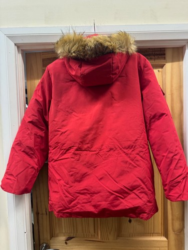 RED, CLASSIC VOGUE, FASHION CLASS, GOOSE DOWN JACKET OR COAT *NEW* SIZE XL - Afbeelding 5 van 14