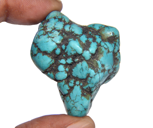 Turquoise rough stabilized bigger nugget pieces Arizona 222.20 Ct - 1 ...