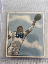 1950 Bowman #8 Mac Speedie Rookie Cleveland Browns HOF 