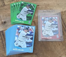 (74) 2013 Topps Update Brad Miller Walmart Blue Target Emerald Green #US224 Lot