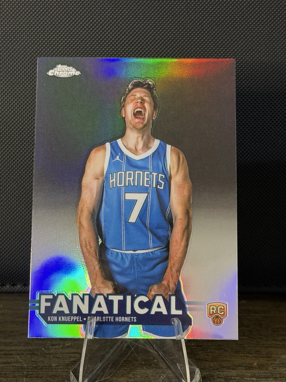 2025 Topps Chrome Kon Knueppel Fanatical SSP Case Hit