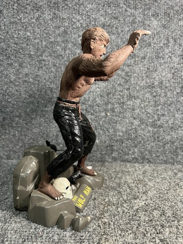 Vintage 1962 Aurora Wolf Man Model Kit Built Up Painted Universal Monster. - Picture 2 of 12